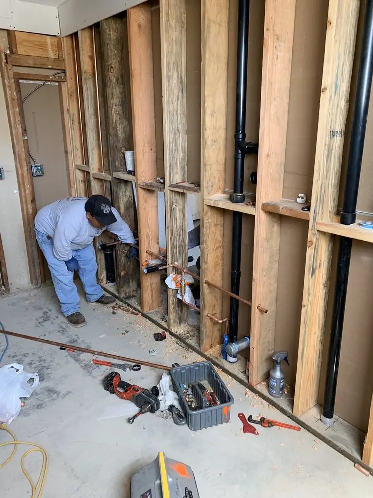 Commercial rough-in plumbing for Trenchless Sewer Repair in Arkadelphia